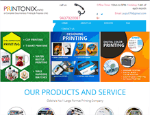 Tablet Screenshot of printonix.info